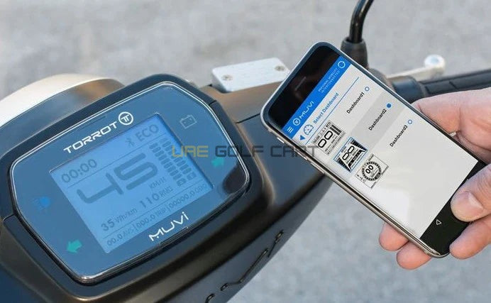 96kg Electric Scooter with Removable Lithium Battery for Private Estates - Electric Motorbikes & Mopeds - Photo 17 | UAE Golf Cart