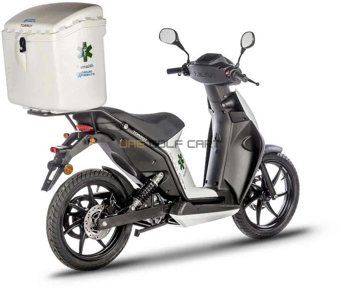 96kg Electric Scooter with Removable Lithium Battery for Private Estates - Electric Motorbikes & Mopeds - Photo 6 | UAE Golf Cart