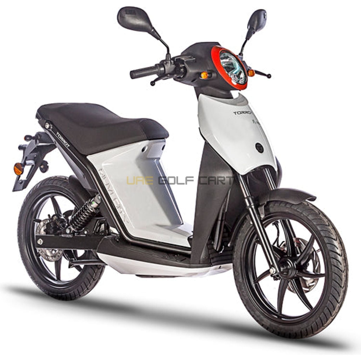 Buy 96kg Electric Scooter with Removable Lithium Battery for Private Estates - Electric Motorbikes & Mopeds at UAE Golf Cart