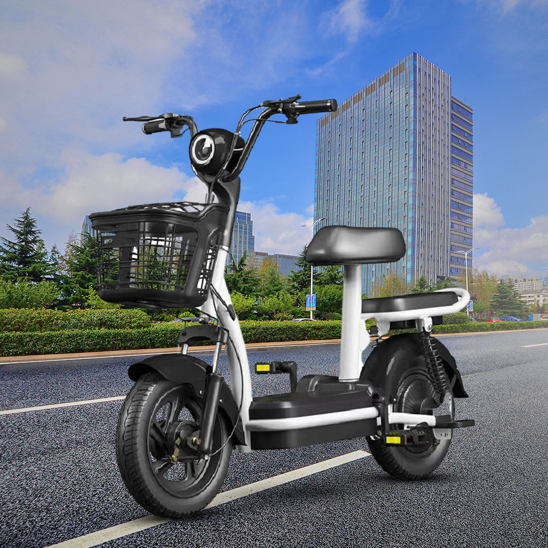 UAE Golf Cart 48V 350W 2-Seater Foldable Electric Scooter with Pedal and Removable Battery - View 10