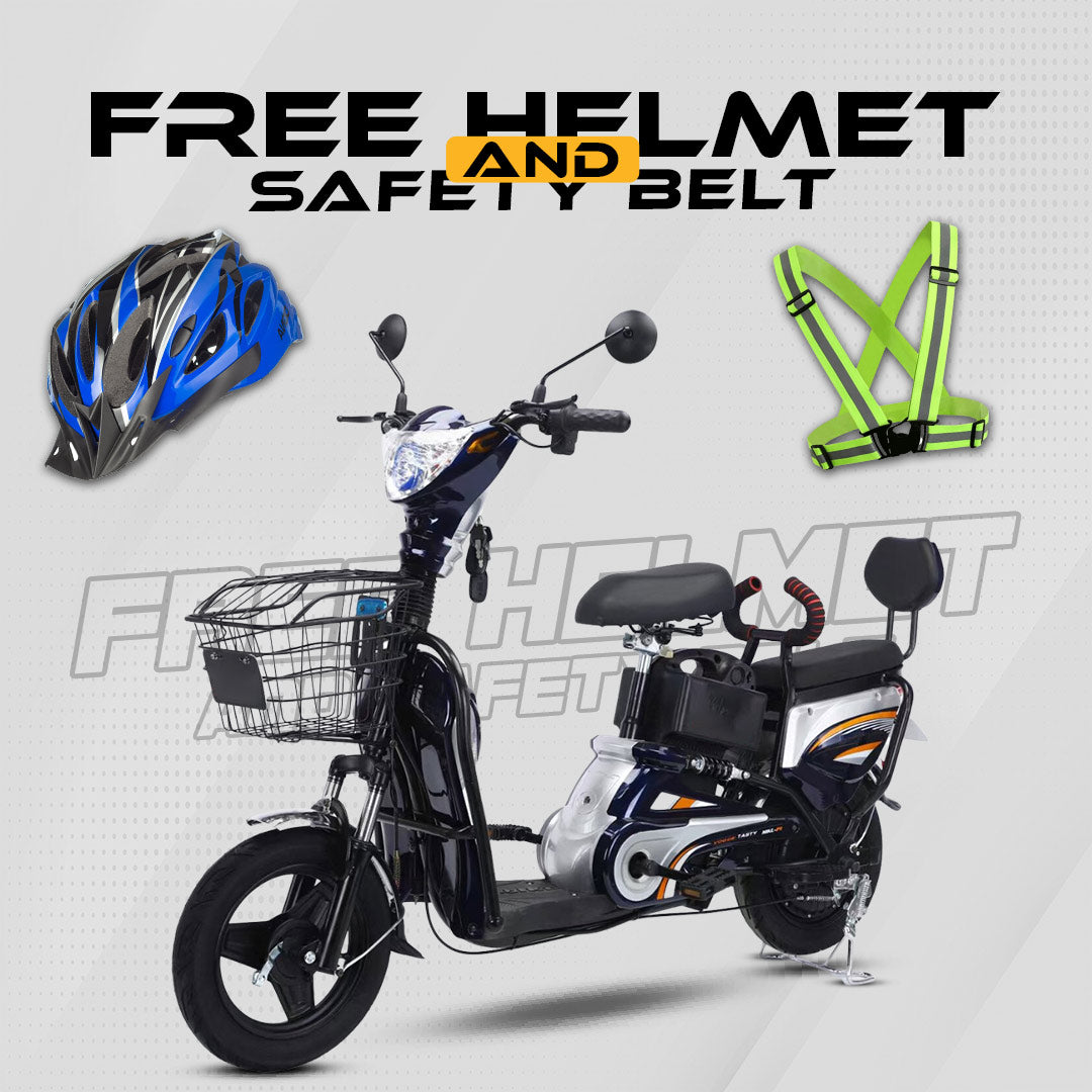 UAE Golf Cart 500W Electric Bike with 48V 12Ah Battery, 14 Inch Tires, Grocery Basket, Pedal Assist - Offroad Recreation - View 8
