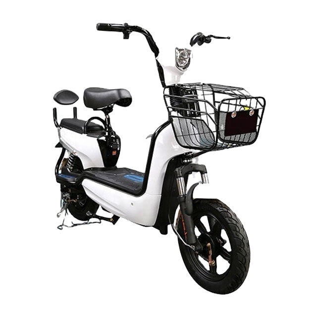 UAE Golf Cart 48V 350W Electric Scooter with Pedal Assist, 35 km/h Speed, 200 kg Load, Dual Seats, Front Basket, LED Light - View 9