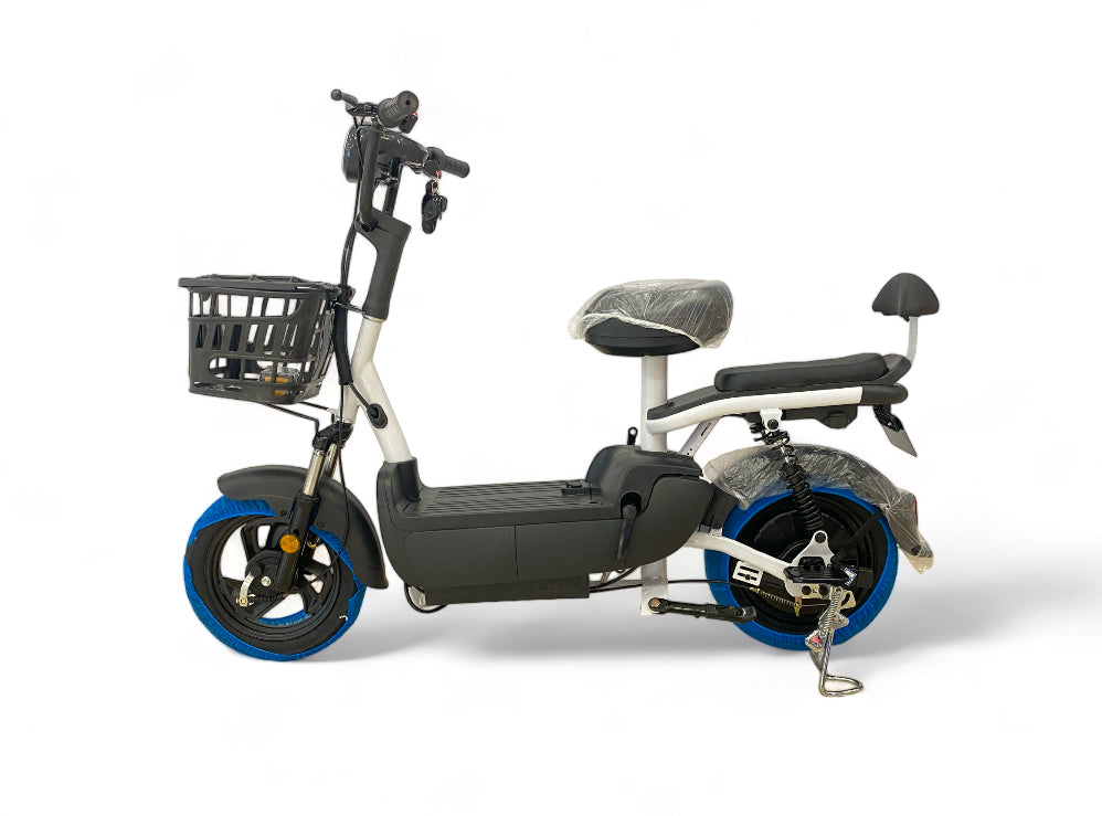 UAE Golf Cart 48V 500W Electric Scooter with Pedal Assist, 14-inch Tires, Dual Seats, 200kg Load, 25km Range - View 18