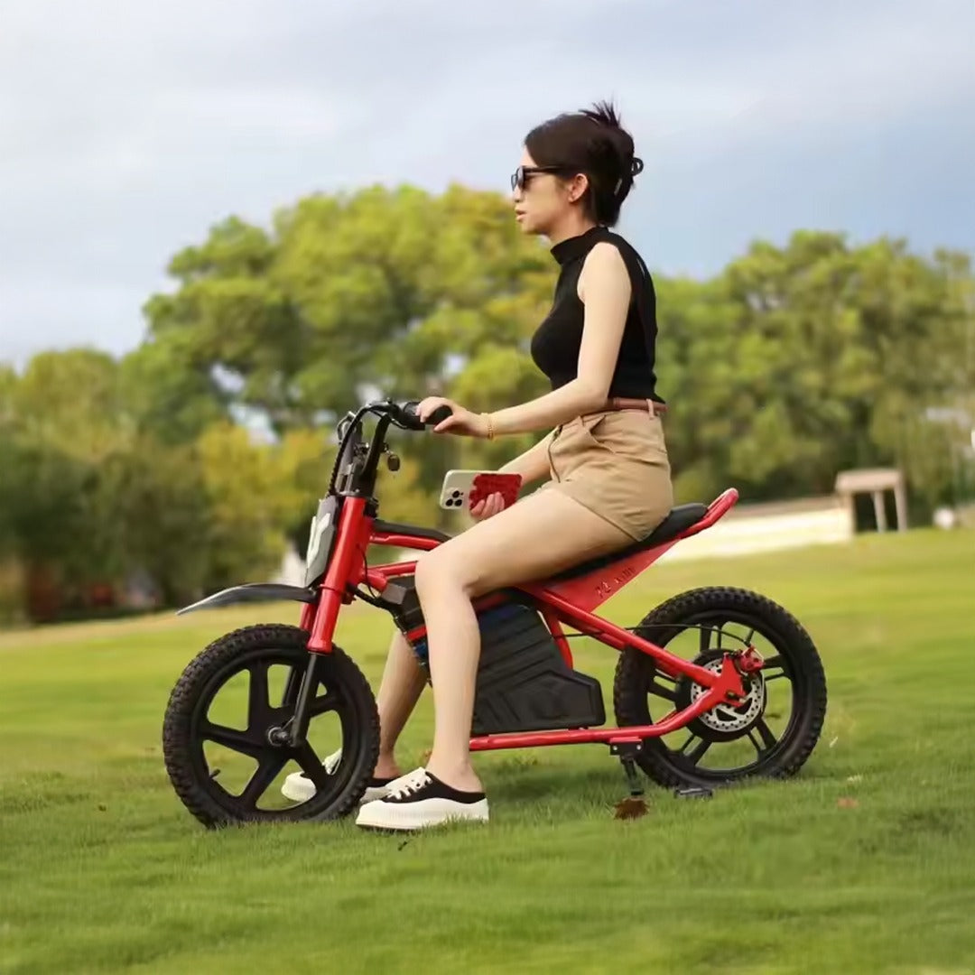 UAE Golf Cart 24V 350W Kids Electric Bike 16 Inch Balance Dirt Bike for Ages 5-9 - View 8