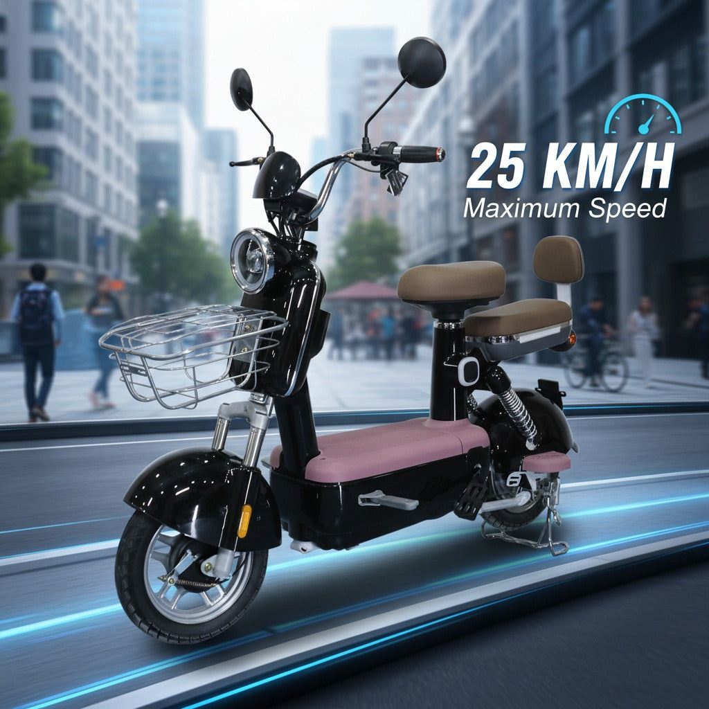 UAE Golf Cart 48V 450W Electric Scooter with Seat, 2 Person Capacity, 25 km/h Speed, 30 km Range, 14 Inch Tubeless Wheels - View 45