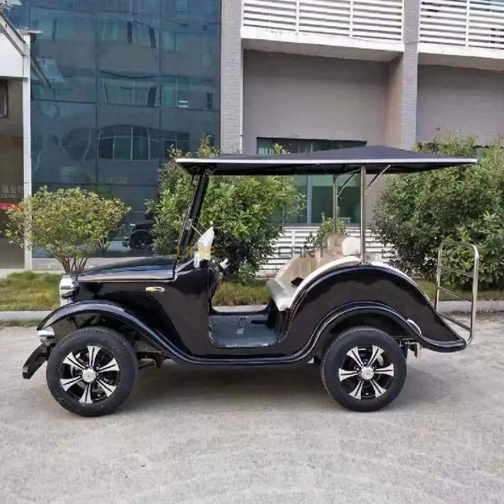 Buy Classic 4 Seater Electric Golf Cart with 100 km Range and 30% Climb - Classic Golf Carts - 2+2 Seater at UAE Golf Cart