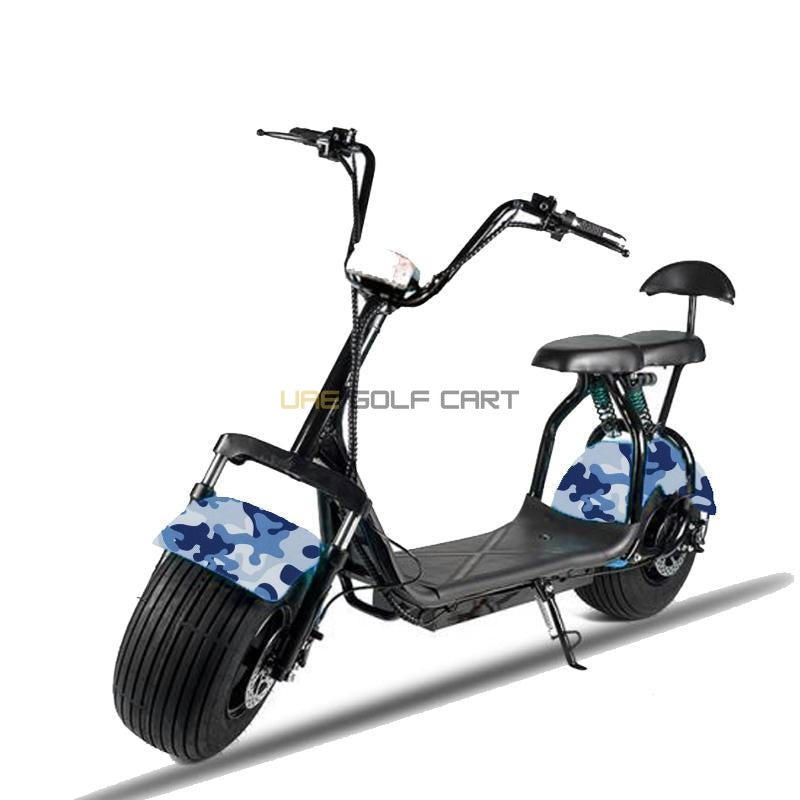 Coco City Harley Fat Tire Electric Scooter 60V 1500W 35km/h 180kg Capacity - Electric Motorbikes & Mopeds - Photo 12 | UAE Golf Cart