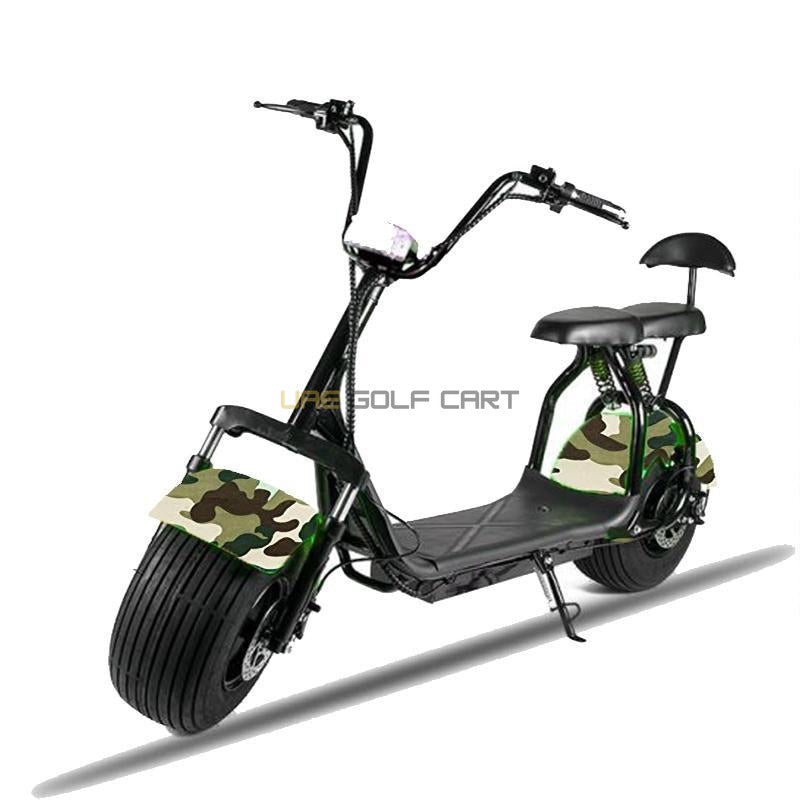 Coco City Harley Fat Tire Electric Scooter 60V 1500W 35km/h 180kg Capacity - Electric Motorbikes & Mopeds - Photo 16 | UAE Golf Cart