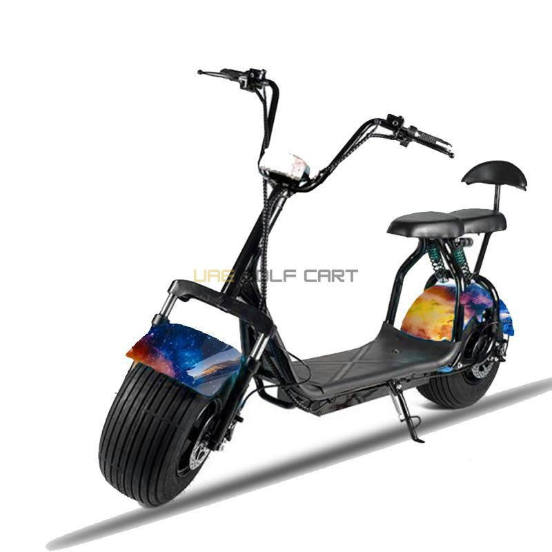 Coco City Harley Fat Tire Electric Scooter 60V 1500W 35km/h 180kg Capacity - Electric Motorbikes & Mopeds - Photo 18 | UAE Golf Cart