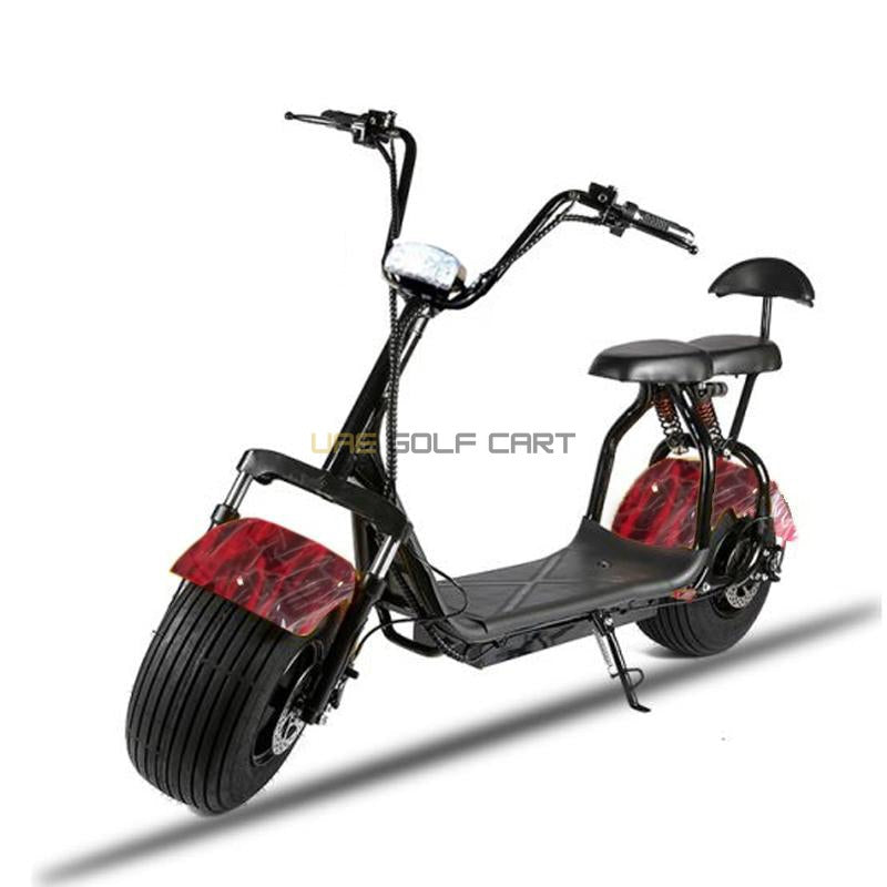 Coco City Harley Fat Tire Electric Scooter 60V 1500W 35km/h 180kg Capacity - Electric Motorbikes & Mopeds - Photo 5 | UAE Golf Cart