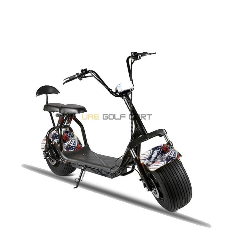 Coco City Harley Fat Tire Electric Scooter 60V 1500W 35km/h 180kg Capacity - Electric Motorbikes & Mopeds - Photo 8 | UAE Golf Cart