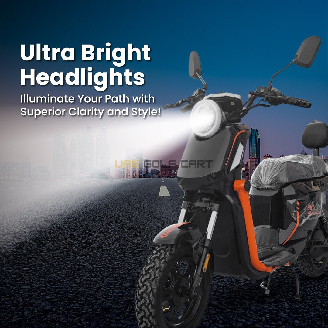 Compact Electric Bike 1000W Motor 48V 20Ah Battery 50 km/h Speed - Electric Motorbikes & Mopeds - Photo 17 | UAE Golf Cart