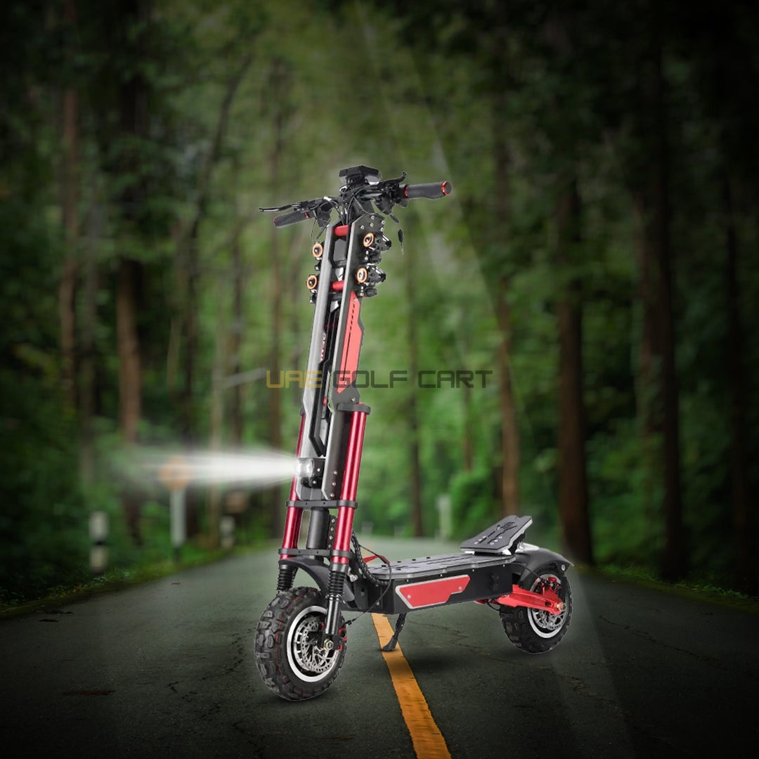 Dual Motor 5600W 60V 30Ah Off‑Road Electric Scooter 80km/h Top Speed 70km Range 200kg Load - Foldable Electric Scooters | UAE Golf Cart