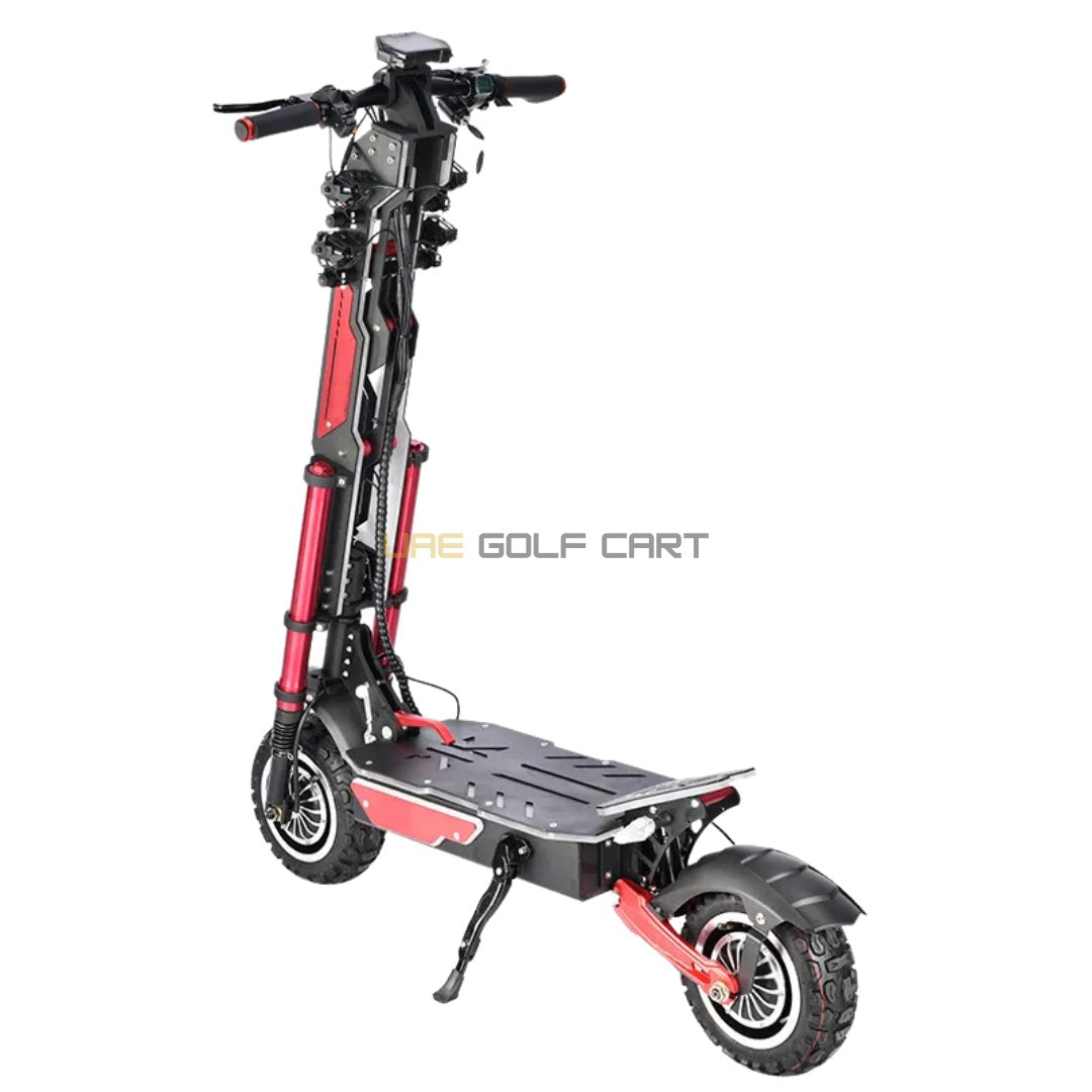 Buy Dual Motor 5600W 60V 30Ah Off‑Road Electric Scooter 80km/h Top Speed 70km Range 200kg Load - Foldable Electric Scooters at UAE Golf Cart