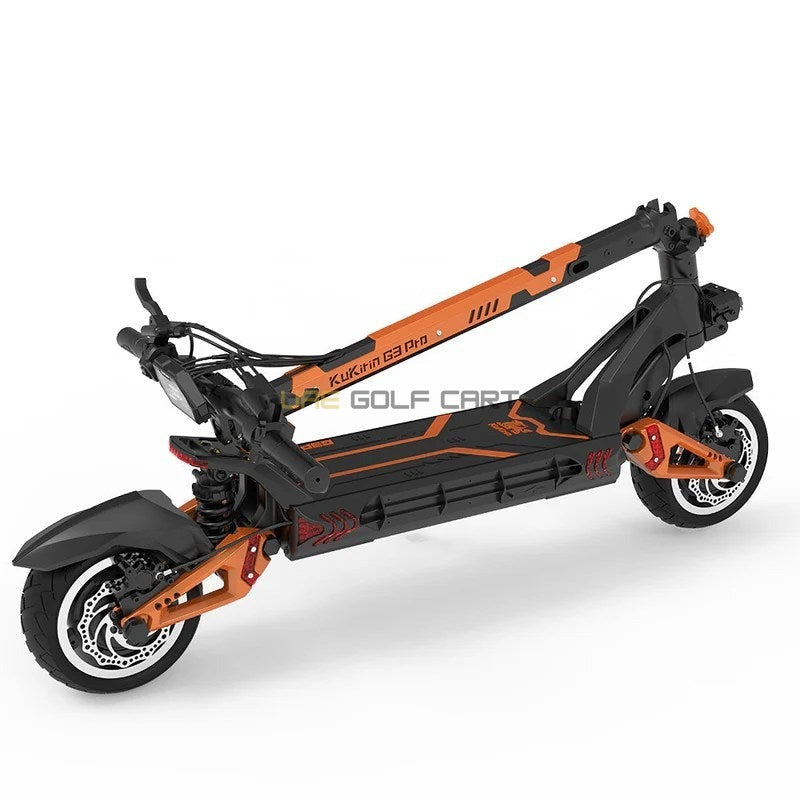 Dual Motor Electric Scooter 65 km/h, 52V 23Ah Battery, 10" Off-road Tires, 120kg Load Capacity, Foldable - Foldable Electric Scooters | UAE Golf Cart