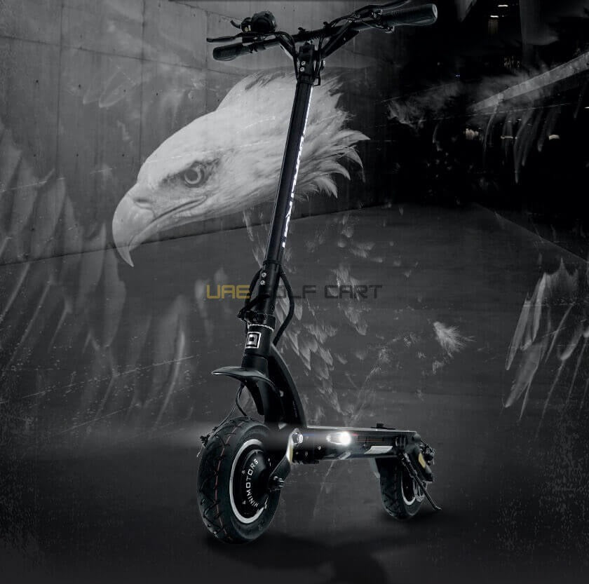 Dual Motor Foldable Electric Scooter 3600W 75 km/h 60V 22.4Ah Battery - Foldable Electric Scooters - Photo 5 | UAE Golf Cart