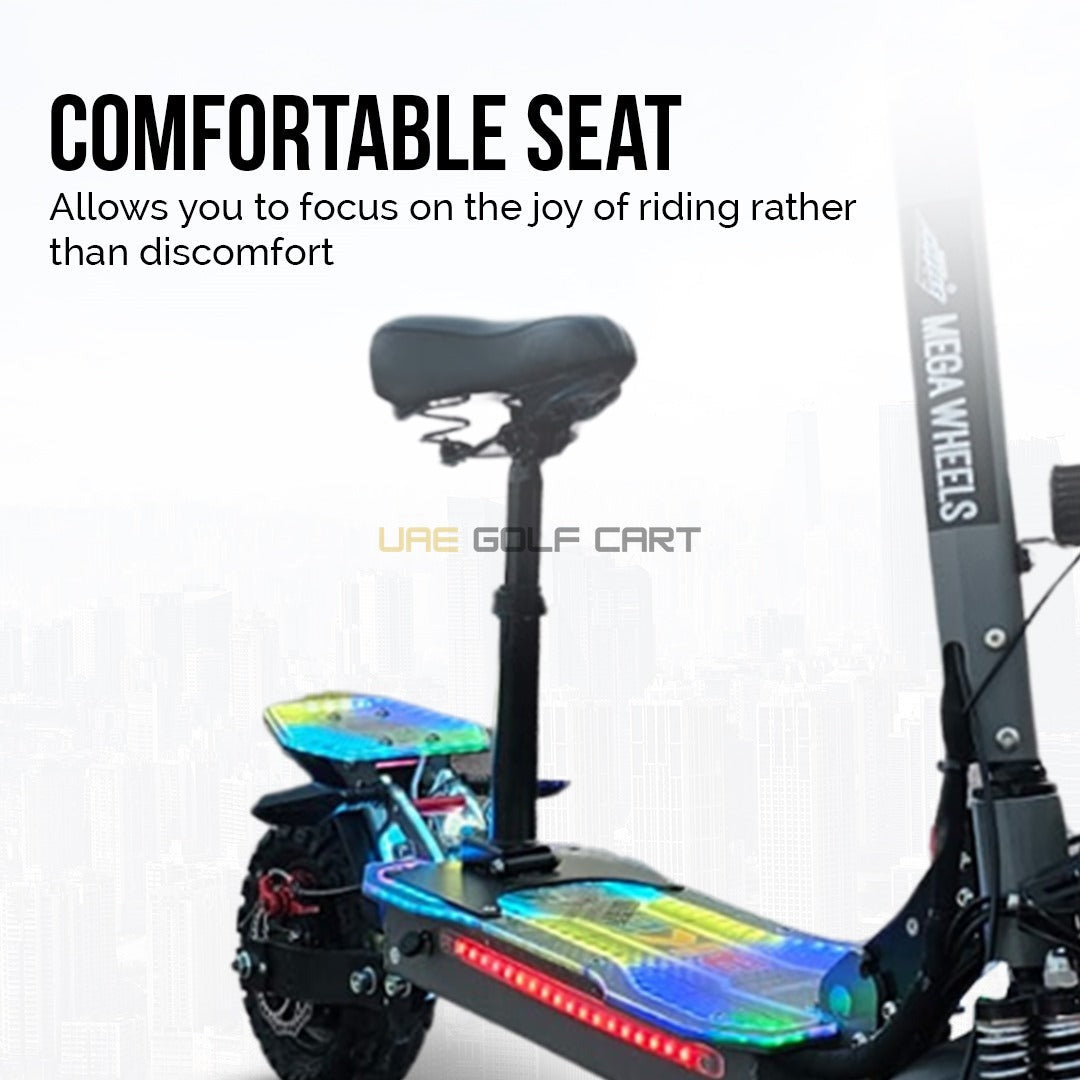 Dual Motor Foldable Electric Scooter 7200W 48V 15Ah 120kg Load 70-90 km/h - Foldable Electric Scooters - Photo 6 | UAE Golf Cart