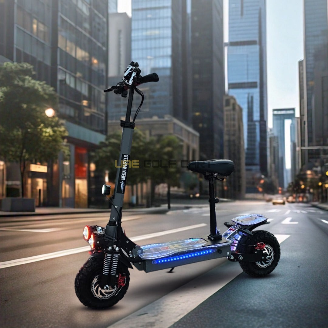 Dual Motor Foldable Electric Scooter 7200W 48V 15Ah 120kg Load 70-90 km/h - Foldable Electric Scooters - Photo 9 | UAE Golf Cart