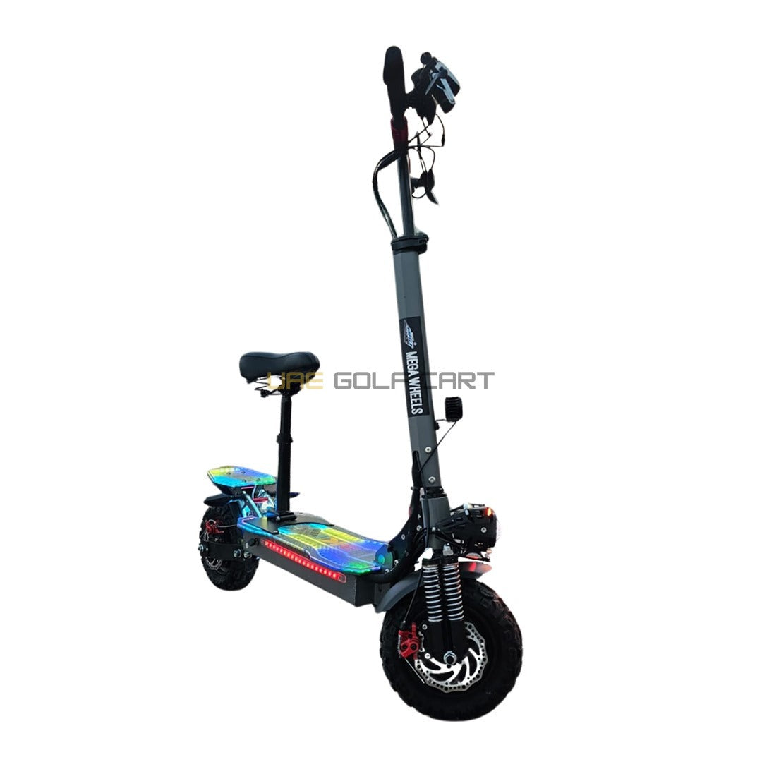 Dual Motor Foldable Electric Scooter 7200W 48V 15Ah 120kg Load 70-90 km/h - Foldable Electric Scooters - Photo 10 | UAE Golf Cart