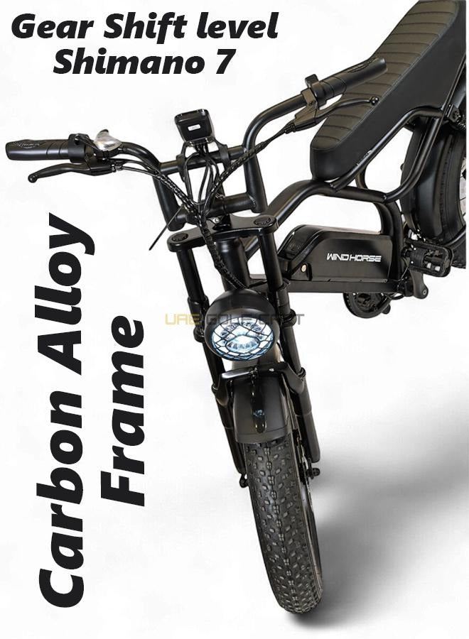 Electric Bike for Adults 48V Removable Battery Pedal Assist E-Bike 750W Motor - Electric Bikes - Photo 17 | UAE Golf Cart