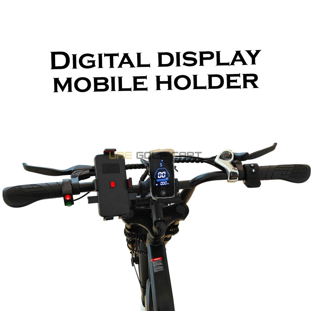 Electric Bike for Adults 48V Removable Battery Pedal Assist E-Bike 750W Motor - Electric Bikes - Photo 21 | UAE Golf Cart