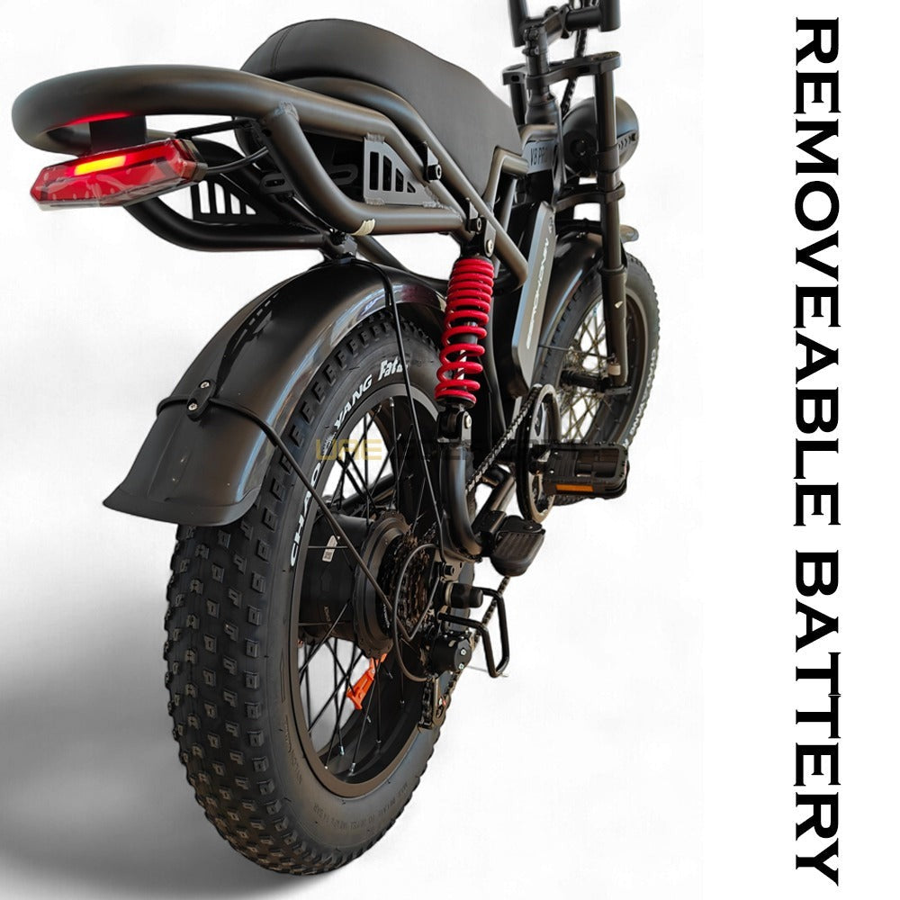 Electric Bike for Adults 48V Removable Battery Pedal Assist E-Bike 750W Motor - Electric Bikes - Photo 5 | UAE Golf Cart