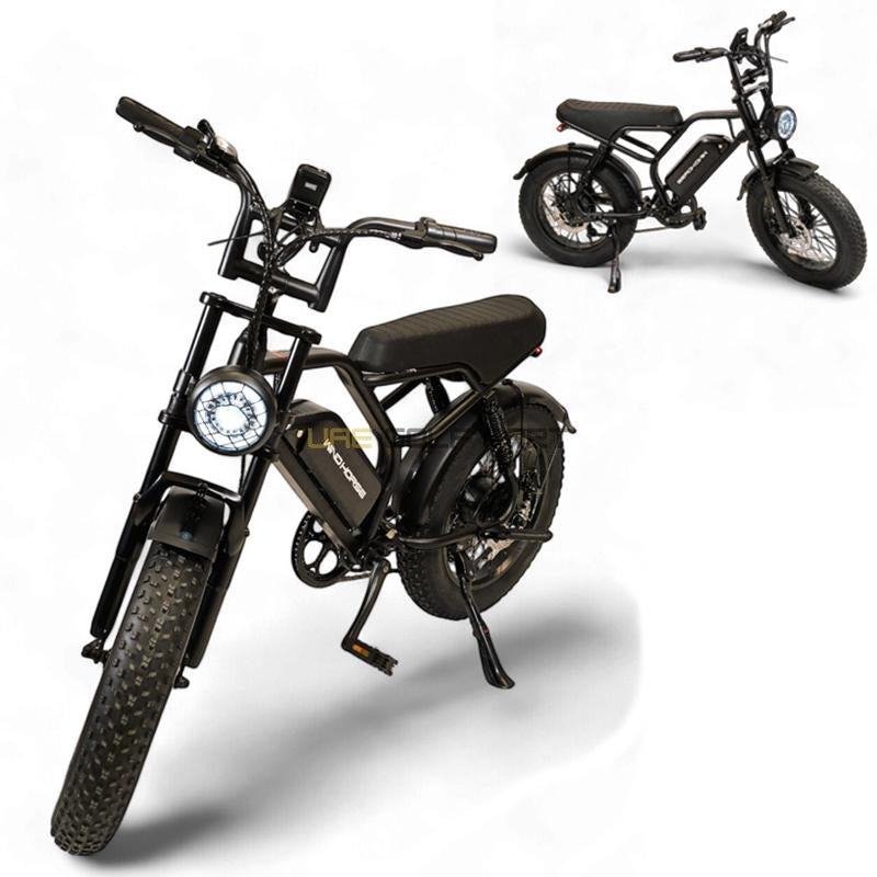 Electric Bike for Adults 48V Removable Battery Pedal Assist E-Bike 750W Motor - Electric Bikes - Photo 8 | UAE Golf Cart