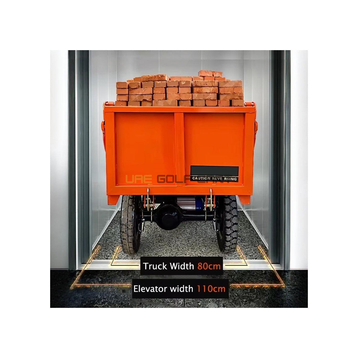 Electric Cargo Bike Mini Dumper UAE Golf Cart 1200W 500kg 60V Flatbed Dump Tricycle Construction UAE - Cargo Bikes - Photo 5 | UAE Golf Cart