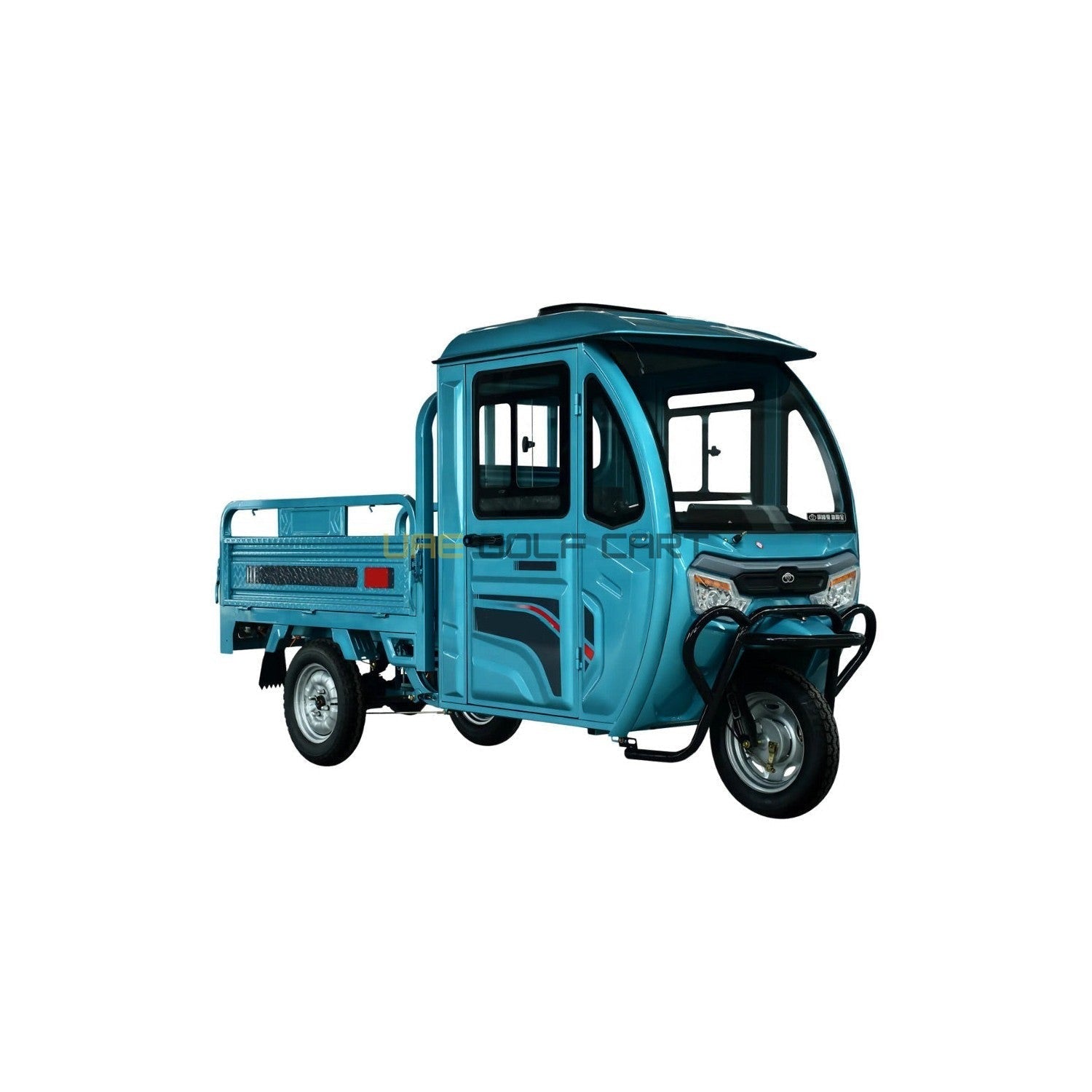 Electric Cargo Scooter UAE Golf Cart Sunroof 60V 1500W 400kg 1.6M Trolley Delivery Tricycle UAE - Cargo Bikes | UAE Golf Cart