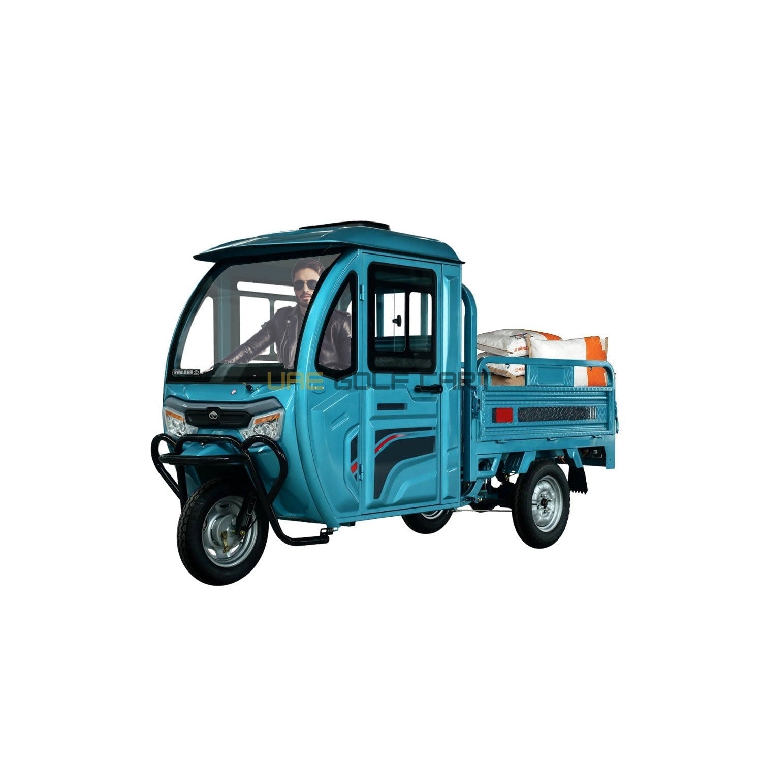 Electric Cargo Scooter UAE Golf Cart Sunroof 60V 1500W 400kg 1.6M Trolley Delivery Tricycle UAE - Cargo Bikes - Photo 6 | UAE Golf Cart