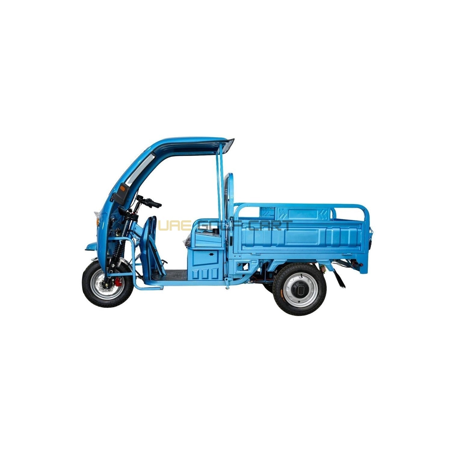 Electric Cargo Tricycle UAE Golf Cart 1.6M Closed Cabin 1500W 60V 550kg Off Road Tyres UAE - Cargo Bikes | UAE Golf Cart
