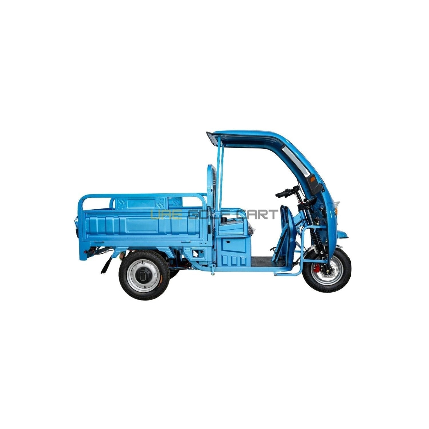 Buy Electric Cargo Tricycle UAE Golf Cart 1.6M Closed Cabin 1500W 60V 550kg Off Road Tyres UAE - Cargo Bikes at UAE Golf Cart