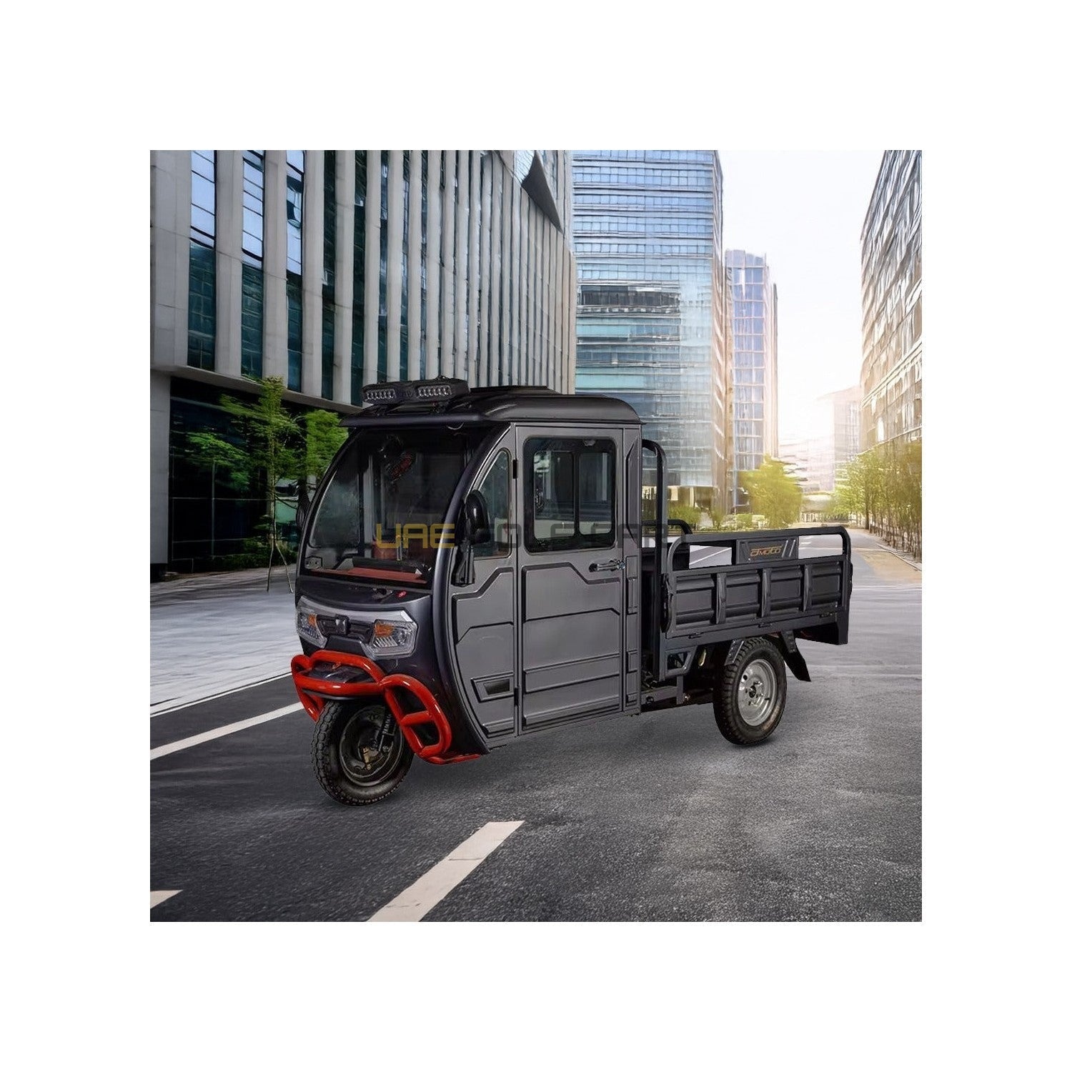 Electric Cargo Tricycle UAE Golf Cart Hydraulic 1800W 60V 600kg 1.6M Sunroof Disc Brakes UAE - Cargo Bikes | UAE Golf Cart
