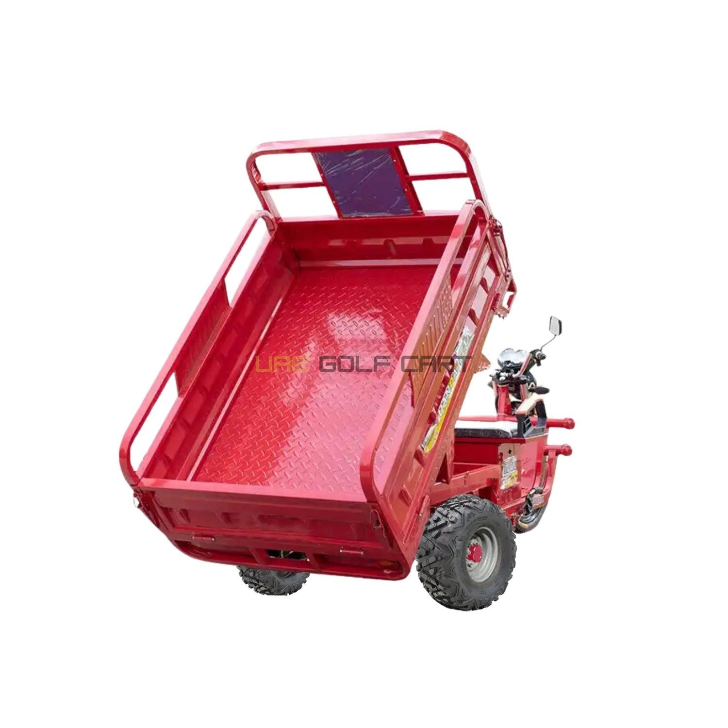Electric Cargo Tuk Tuk 1.6M | 60V 1500W | 600KG Load | Hydraulic Dump Bed | Off Road Tyres | UAE Golf Cart - Cargo Bikes - Photo 15 | UAE Golf Cart