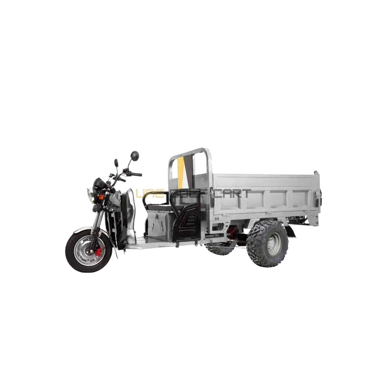 Buy Electric Cargo Tuk Tuk 1.6M | 60V 1500W | 600KG Load | Hydraulic Dump Bed | Off Road Tyres | UAE Golf Cart - Cargo Bikes at UAE Golf Cart