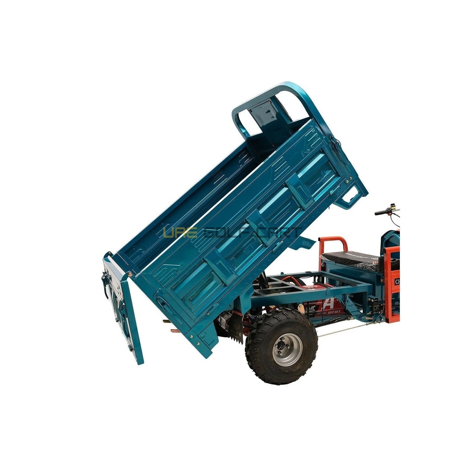 Electric Cargo Tuk Tuk 1.8M | 60V 1800W | 700KG Load | Hydraulic Dump Bed | Off Road Tyres | UAE Golf Cart - Cargo Bikes - Photo 4 | UAE Golf Cart