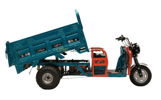Electric Cargo Tuk Tuk CHENXIAN 1.8m Smart Series 800kg Hydraulic Lift GPS Fleet Tracking Aluminium Off-Road - Cargo Bikes | UAE Golf Cart