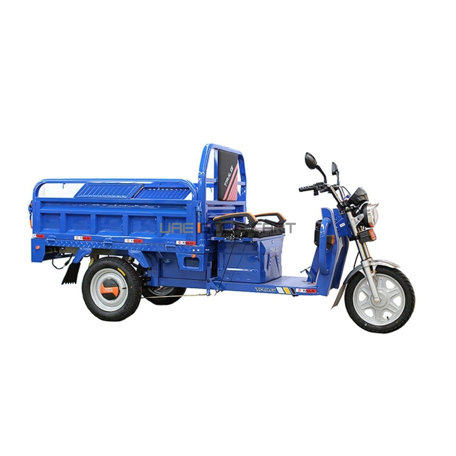 Electric Cargo Tuk Tuk UAE Golf Cart 1.6M 1200W 60V 600kg Dump Trolley Open Body 3 Wheel UAE - Cargo Bikes - Photo 6 | UAE Golf Cart