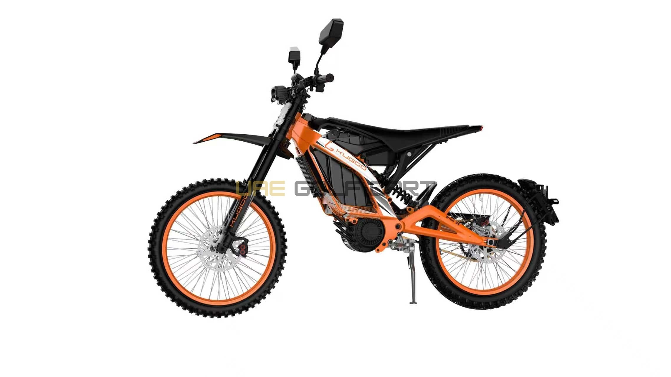 Electric Dirt Bike 3700W Motor 80km Range 80km/h Top Speed Off-Road - Electric Dirt Bikes | UAE Golf Cart