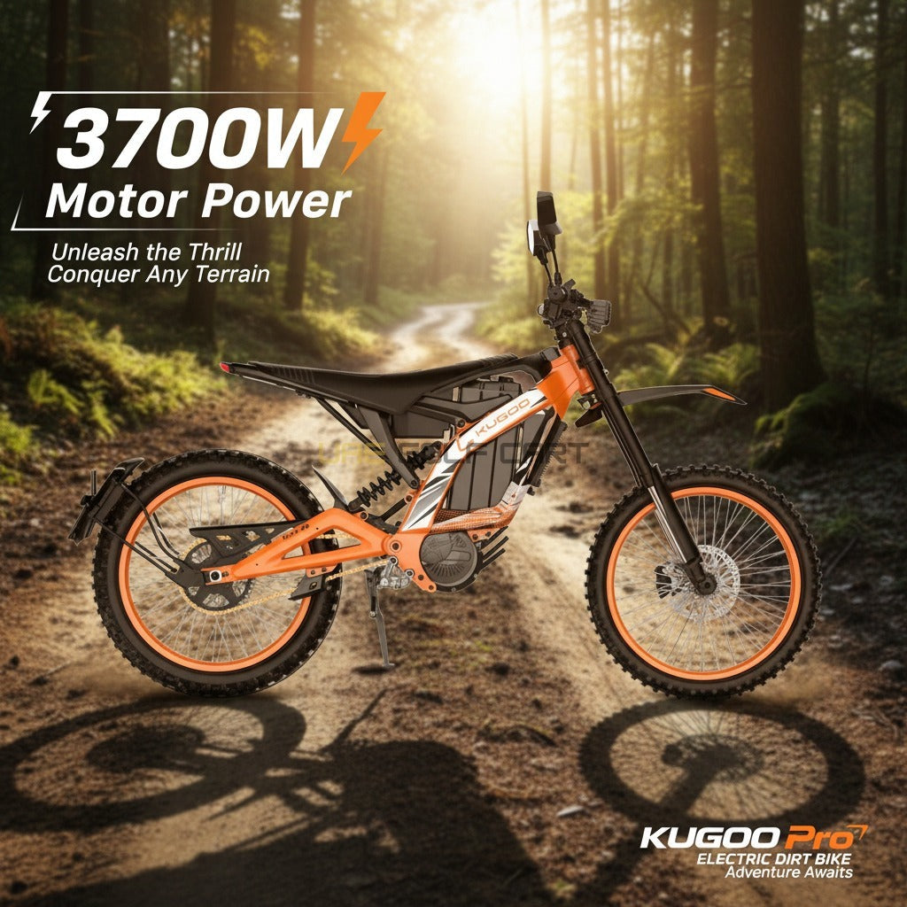 Electric Dirt Bike 3700W Motor 80km Range 80km/h Top Speed Off-Road - Electric Dirt Bikes - Photo 9 | UAE Golf Cart
