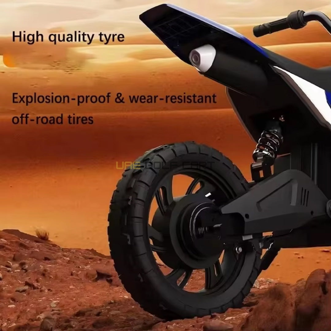 Electric Dirt Bike for Kids 36V 5Ah Lithium Battery, 25 km/h Max Speed, 110x52x71 cm, 18.5 kg - Electric Dirt Bikes - Photo 17 | UAE Golf Cart
