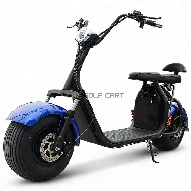 Electric Fat Tyre Scooter 60V 1500W Removable Battery - Electric Motorbikes & Mopeds - Photo 9 | UAE Golf Cart