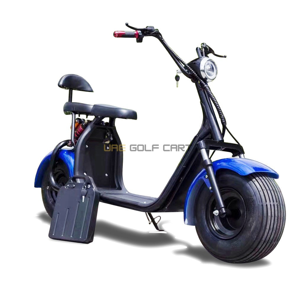 Electric Fat Tyre Scooter 60V 1500W Removable Battery - Electric Motorbikes & Mopeds - Photo 10 | UAE Golf Cart