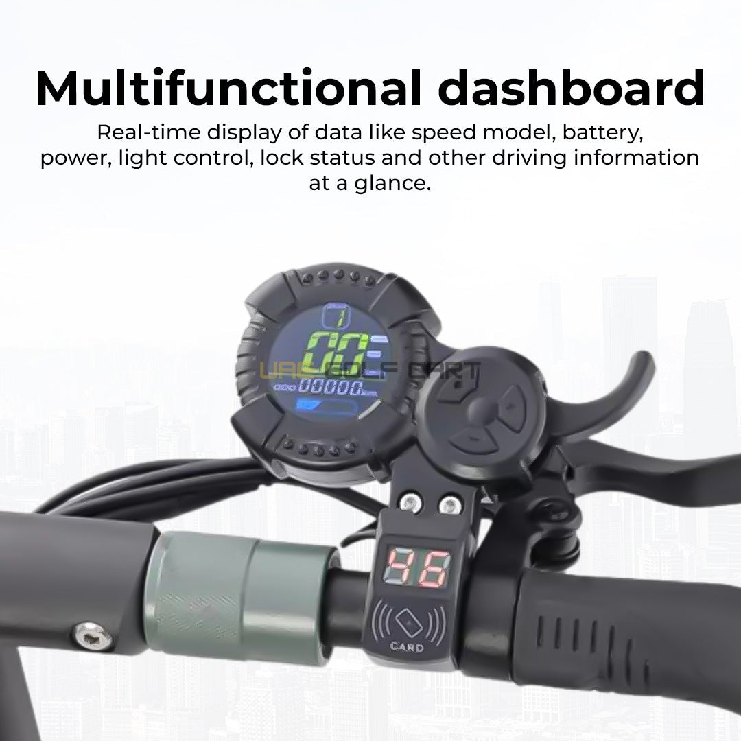 Electric Foldable Scooter 48V 21Ah 600W Dual Motor - Foldable Electric Scooters - Photo 17 | UAE Golf Cart