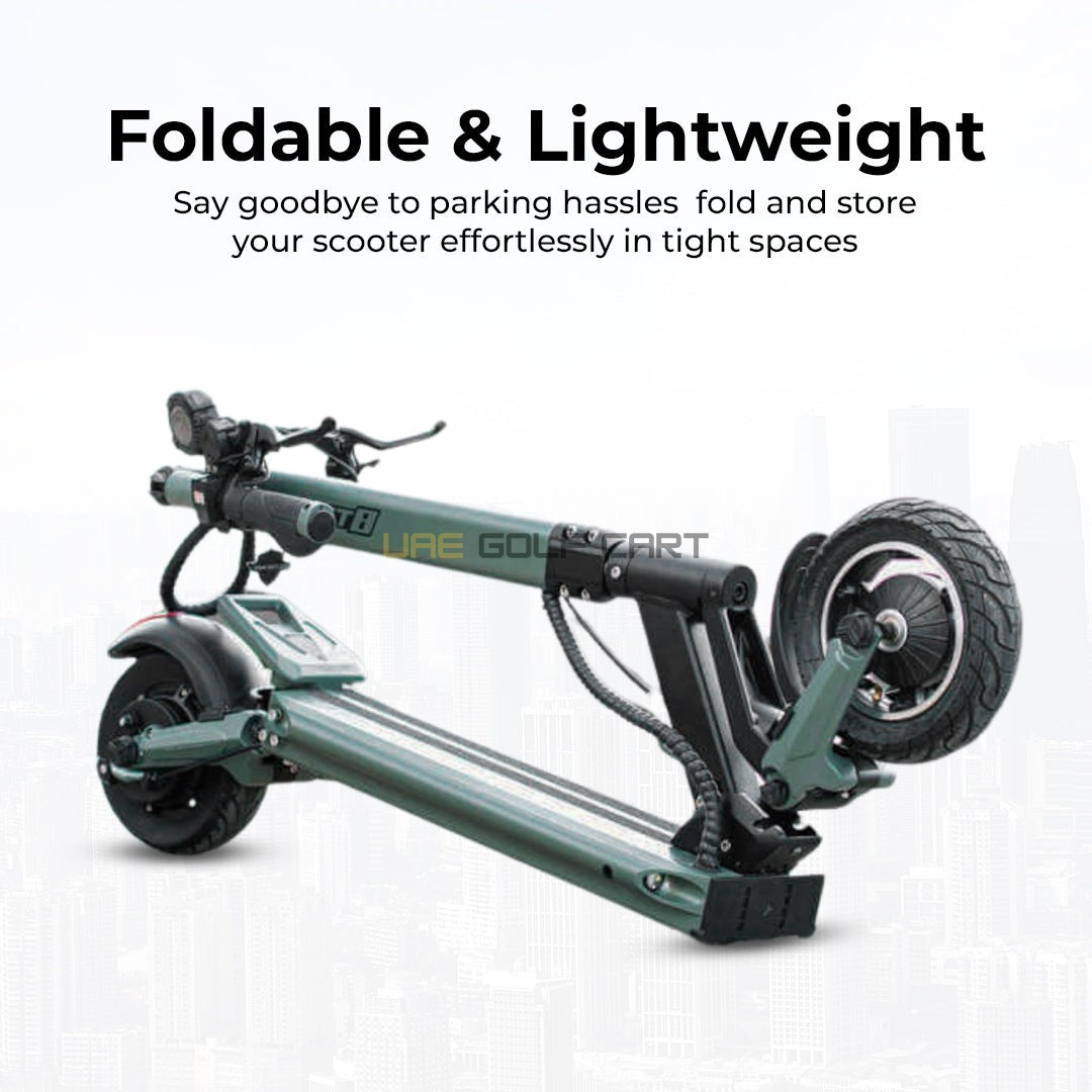 Electric Foldable Scooter 48V 21Ah 600W Dual Motor - Foldable Electric Scooters - Photo 18 | UAE Golf Cart