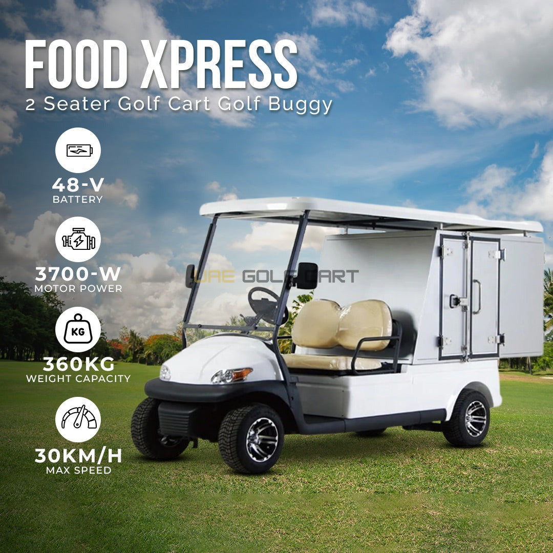 Electric Food Vending Golf Cart with Refrigerated Storage and Display Cases - Utility Golf Carts - 2 Seater - Photo 8 | UAE Golf Cart