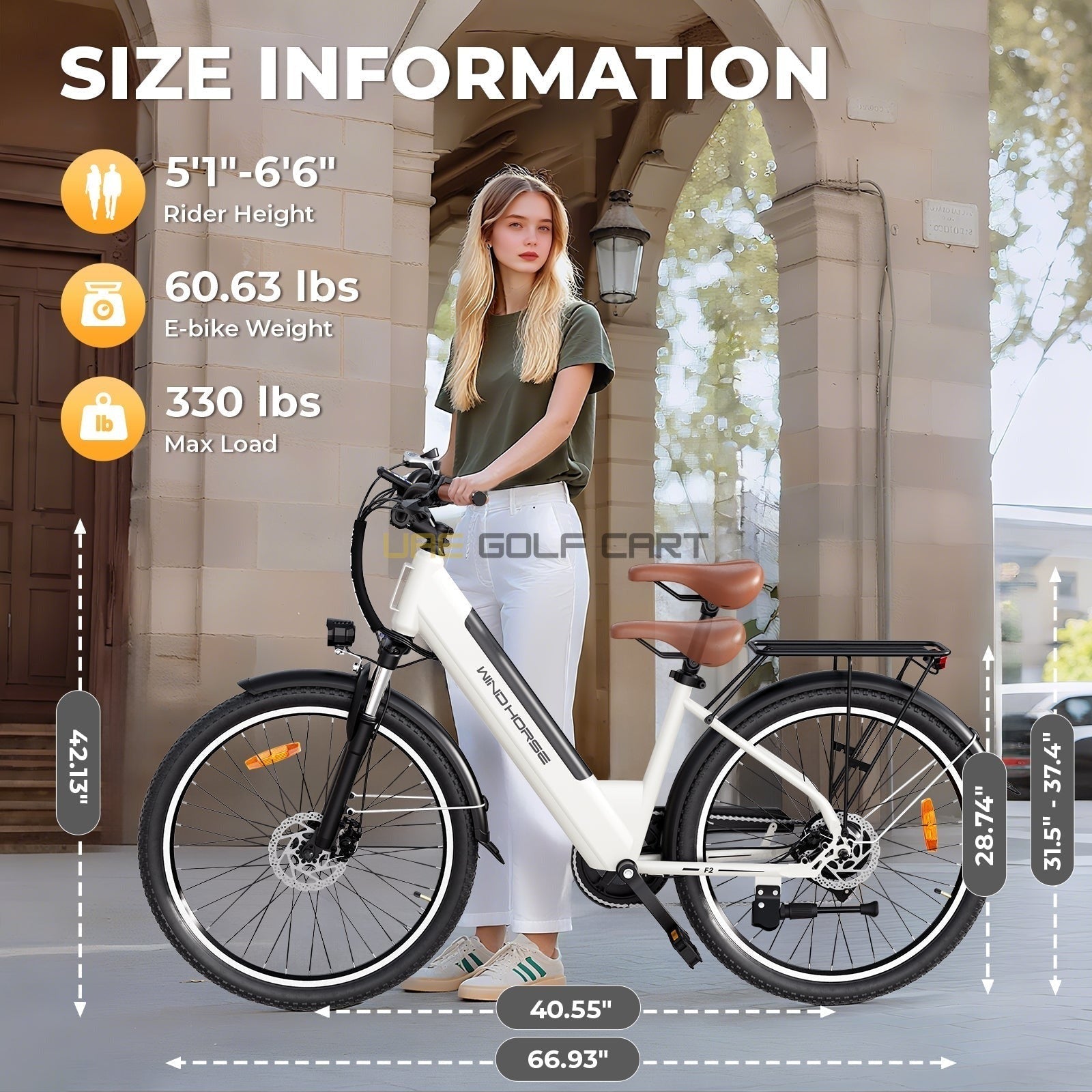 Electric Mountain Bike with 26-inch Wheels, 36V 13Ah Battery, 350W Motor - Electric Bikes | UAE Golf Cart
