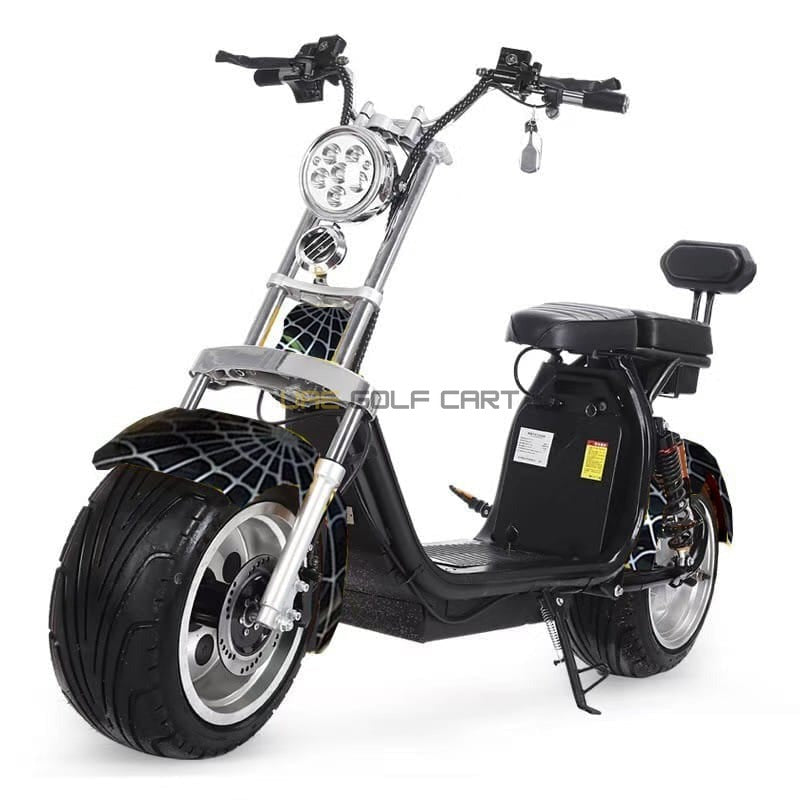 Electric Scooter 55 km/h 2000W Fat Wheels Removable 60V Battery - Electric Motorbikes & Mopeds - Photo 6 | UAE Golf Cart