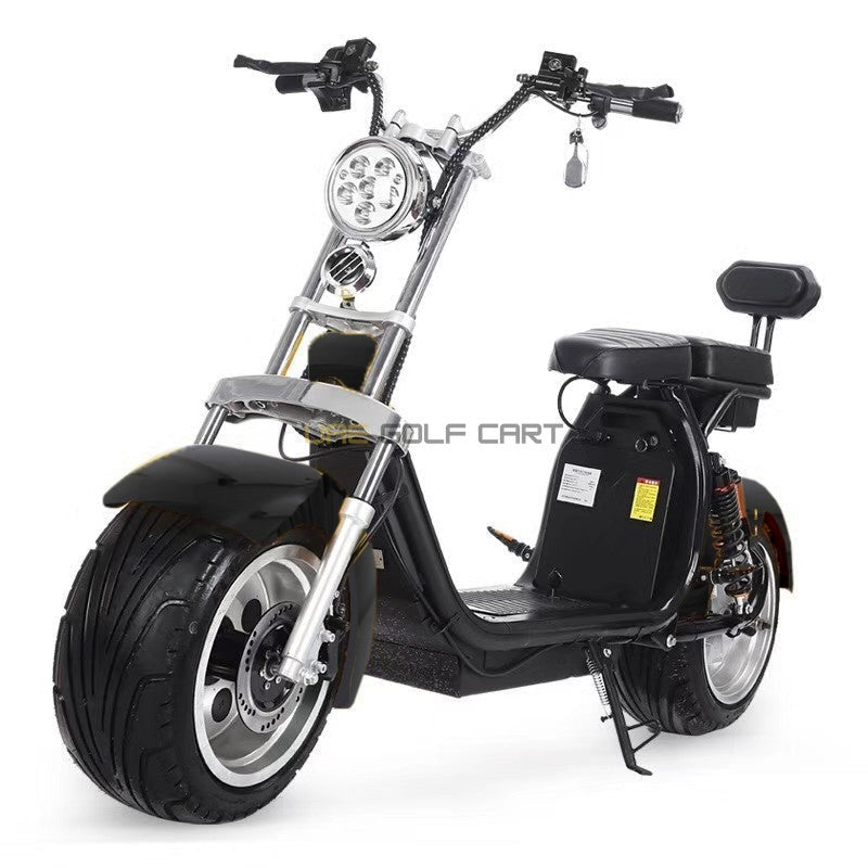 Electric Scooter 55 km/h 2000W Fat Wheels Removable 60V Battery - Electric Motorbikes & Mopeds - Photo 8 | UAE Golf Cart