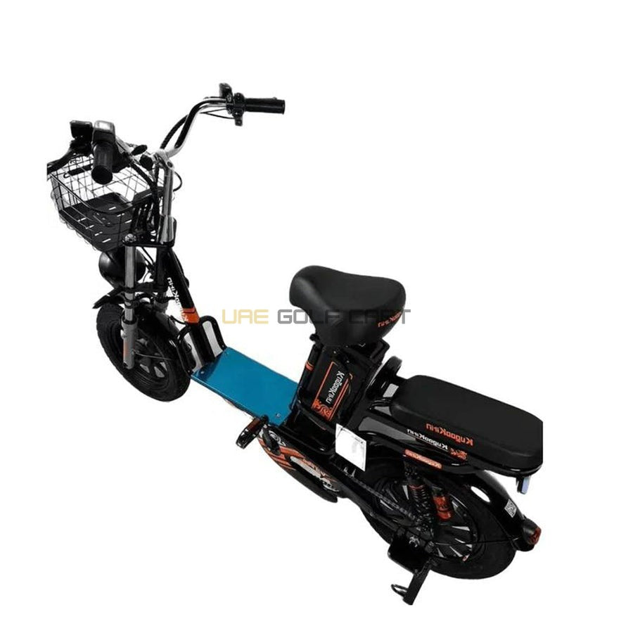 Electric scooter 60V 21Ah, 55 km/h, 80 km range, 200 kg load, basket and seat - Electric Bikes - Close Up | UAE Golf Cart